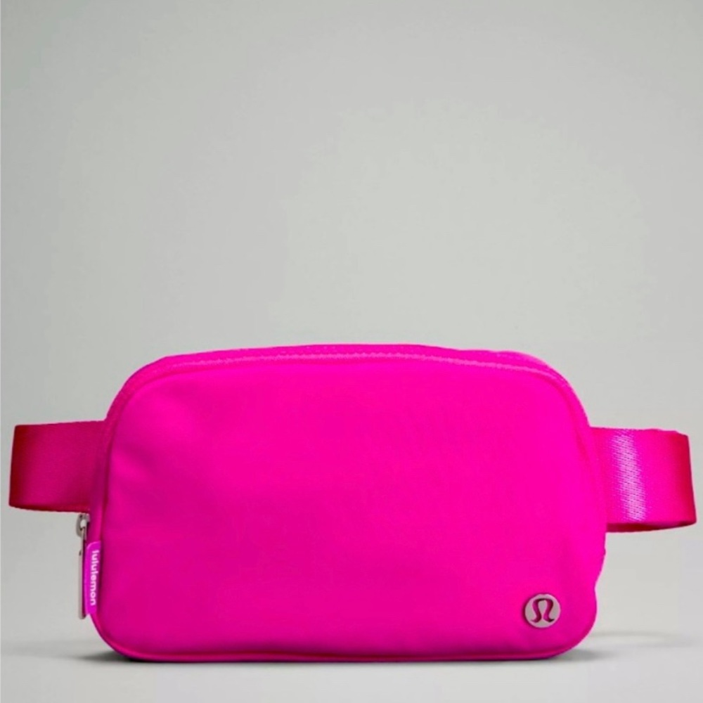 Brand new pink Lululemon everywhere belt bag